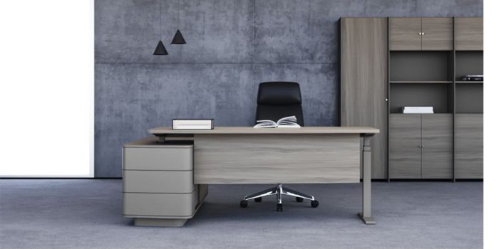Office Cabinet Electric Adjustable Desk 200 cm
